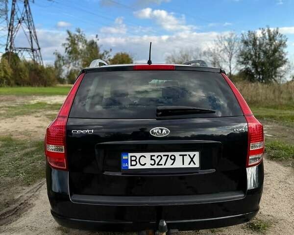Черный Киа Сид, объемом двигателя 1.58 л и пробегом 158 тыс. км за 7350 $, фото 12 на Automoto.ua