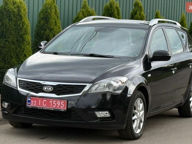 Черный Киа Сид, объемом двигателя 1.6 л и пробегом 169 тыс. км за 8500 $, фото 1 на Automoto.ua
