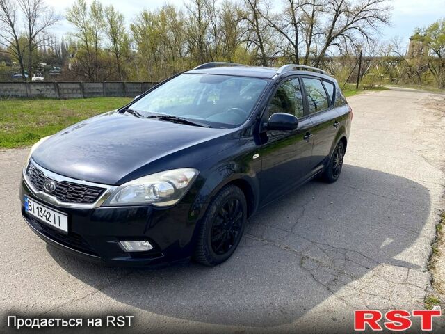 Черный Киа Сид, объемом двигателя 1.6 л и пробегом 232 тыс. км за 7300 $, фото 2 на Automoto.ua