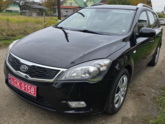 Черный Киа Сид, объемом двигателя 1.6 л и пробегом 222 тыс. км за 6800 $, фото 1 на Automoto.ua