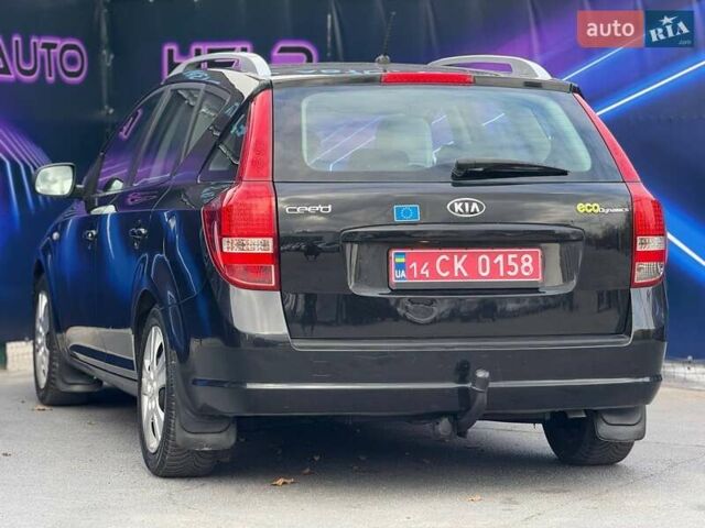 Черный Киа Сид, объемом двигателя 1.6 л и пробегом 224 тыс. км за 7799 $, фото 6 на Automoto.ua