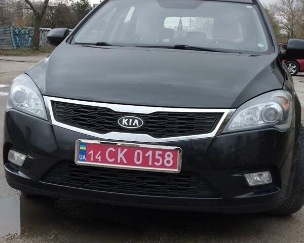 Черный Киа Сид, объемом двигателя 1.6 л и пробегом 224 тыс. км за 7800 $, фото 1 на Automoto.ua