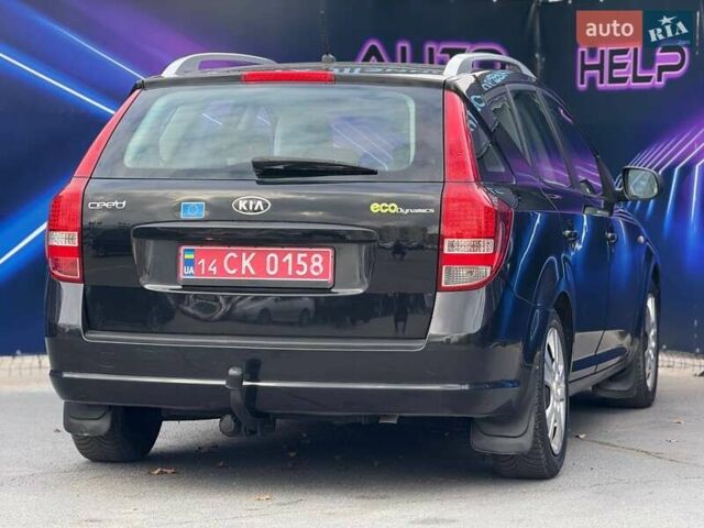 Черный Киа Сид, объемом двигателя 1.6 л и пробегом 224 тыс. км за 7799 $, фото 4 на Automoto.ua