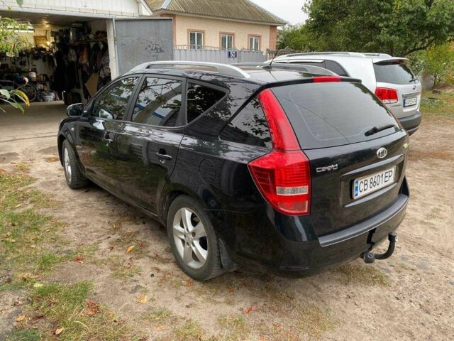 Черный Киа Сид, объемом двигателя 1.6 л и пробегом 255 тыс. км за 7250 $, фото 6 на Automoto.ua