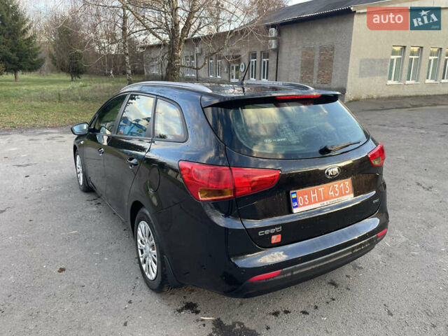 Черный Киа Сид, объемом двигателя 1.6 л и пробегом 241 тыс. км за 7950 $, фото 16 на Automoto.ua