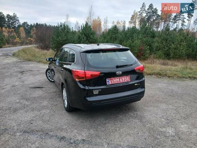 Чорний Кіа Сід, об'ємом двигуна 1.6 л та пробігом 227 тис. км за 8400 $, фото 7 на Automoto.ua