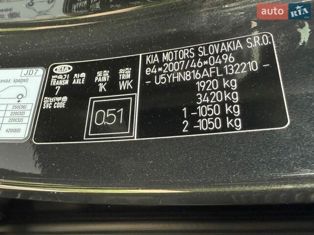 Чорний Кіа Сід, об'ємом двигуна 1.6 л та пробігом 181 тис. км за 10900 $, фото 37 на Automoto.ua