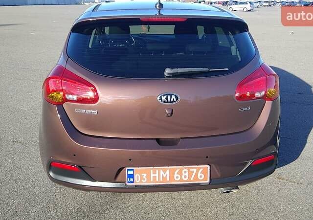 Кіа Сід 2014 у Києві на Automoto.ua Коричневий Кіа Сід, об'ємом двигуна 1.6 л та пробігом 149 тис. км за 12150 $, фото 3 на Automoto.ua