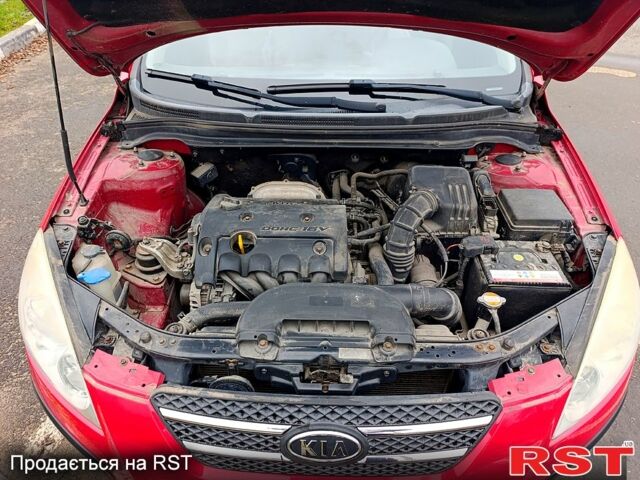 Красный Киа Сид, объемом двигателя 1.4 л и пробегом 180 тыс. км за 4300 $, фото 12 на Automoto.ua