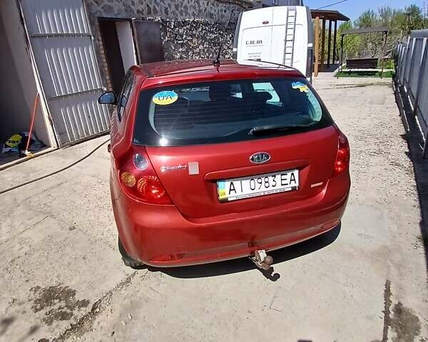 Красный Киа Сид, объемом двигателя 1.6 л и пробегом 155 тыс. км за 5700 $, фото 19 на Automoto.ua