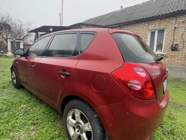 Красный Киа Сид, объемом двигателя 1.4 л и пробегом 260 тыс. км за 3800 $, фото 4 на Automoto.ua