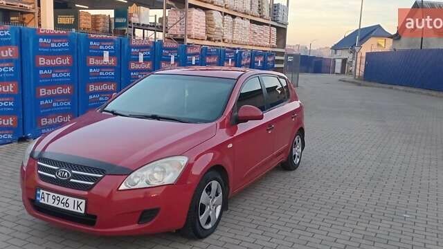 Красный Киа Сид, объемом двигателя 1.4 л и пробегом 198 тыс. км за 4400 $, фото 12 на Automoto.ua