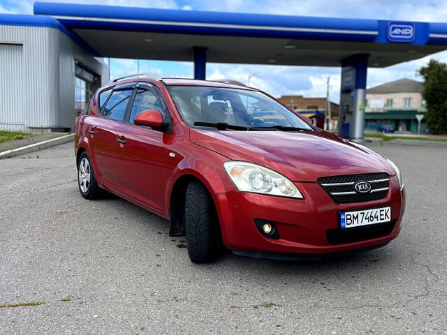 Красный Киа Сид, объемом двигателя 1.4 л и пробегом 224 тыс. км за 5200 $, фото 3 на Automoto.ua