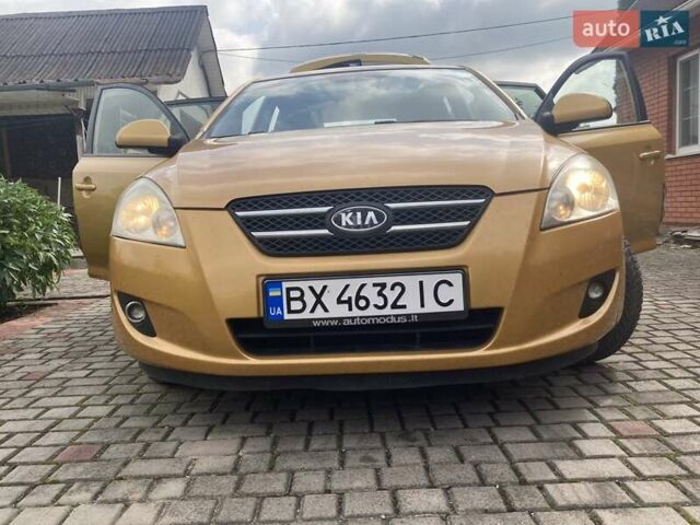 Киа Сид 2007 в Хмельницком на Automoto.ua Желтый Киа Сид, объемом двигателя 1.59 л и пробегом 198 тыс. км за 4000 $, фото 3 на Automoto.ua