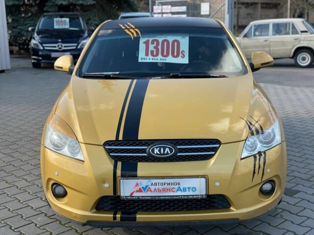 Жовтий Кіа Сід, об'ємом двигуна 1.4 л та пробігом 258 тис. км за 5400 $, фото 1 на Automoto.ua