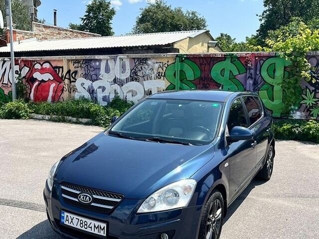 Синий Киа Сид, объемом двигателя 1.6 л и пробегом 377 тыс. км за 5500 $, фото 1 на Automoto.ua