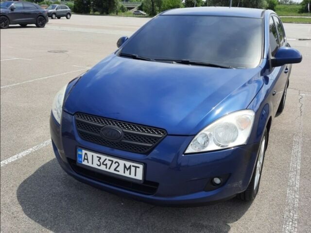 Синій Кіа Сід, об'ємом двигуна 2 л та пробігом 204 тис. км за 6500 $, фото 1 на Automoto.ua