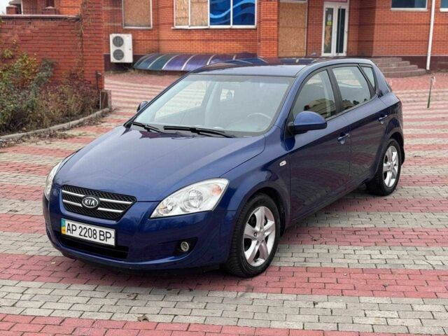 Синій Кіа Сід, об'ємом двигуна 1.6 л та пробігом 117 тис. км за 6500 $, фото 1 на Automoto.ua