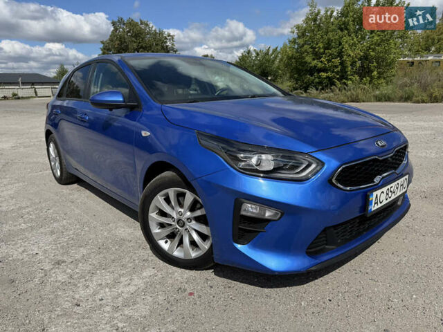 Синий Киа Сид, объемом двигателя 1.59 л и пробегом 77 тыс. км за 16000 $, фото 1 на Automoto.ua