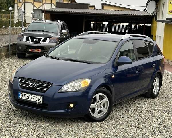 Синий Киа Сид, объемом двигателя 2 л и пробегом 240 тыс. км за 4990 $, фото 1 на Automoto.ua