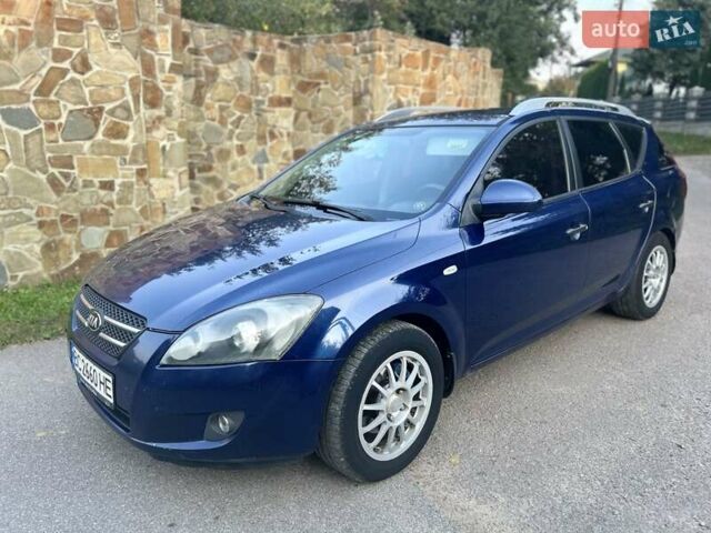 Синий Киа Сид, объемом двигателя 1.6 л и пробегом 274 тыс. км за 5400 $, фото 1 на Automoto.ua