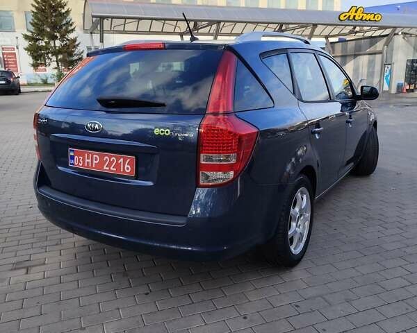 Синий Киа Сид, объемом двигателя 1.4 л и пробегом 217 тыс. км за 6200 $, фото 1 на Automoto.ua