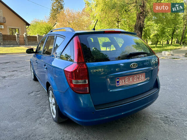 Синий Киа Сид, объемом двигателя 1.6 л и пробегом 217 тыс. км за 7300 $, фото 2 на Automoto.ua