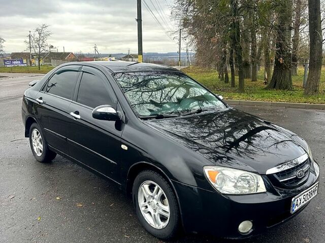 Черный Киа Черато, объемом двигателя 2 л и пробегом 232 тыс. км за 4100 $, фото 2 на Automoto.ua