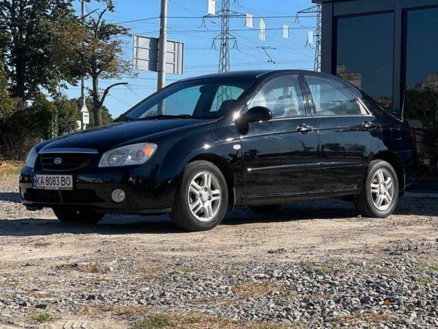 Черный Киа Черато, объемом двигателя 2 л и пробегом 268 тыс. км за 4200 $, фото 1 на Automoto.ua