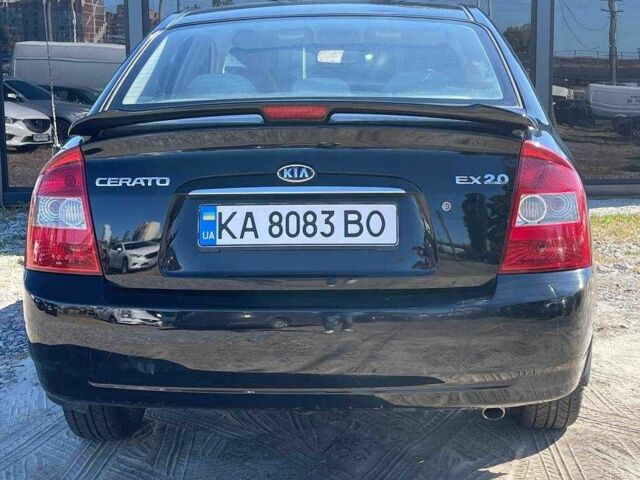 Черный Киа Черато, объемом двигателя 2 л и пробегом 268 тыс. км за 4200 $, фото 6 на Automoto.ua