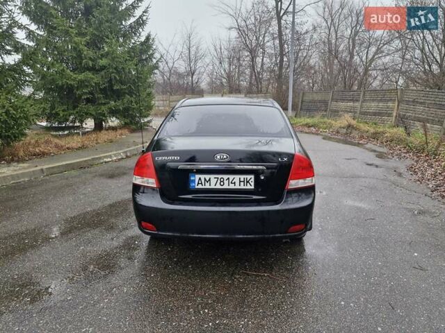 Черный Киа Черато, объемом двигателя 1.6 л и пробегом 280 тыс. км за 4300 $, фото 4 на Automoto.ua
