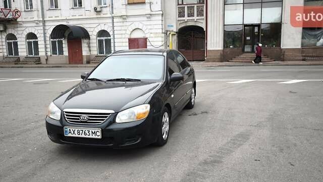 Чорний Кіа Черато, об'ємом двигуна 1.6 л та пробігом 204 тис. км за 3700 $, фото 5 на Automoto.ua