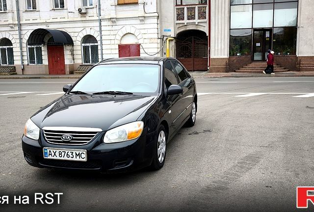 Черный Киа Черато, объемом двигателя 1.6 л и пробегом 204 тыс. км за 3700 $, фото 5 на Automoto.ua