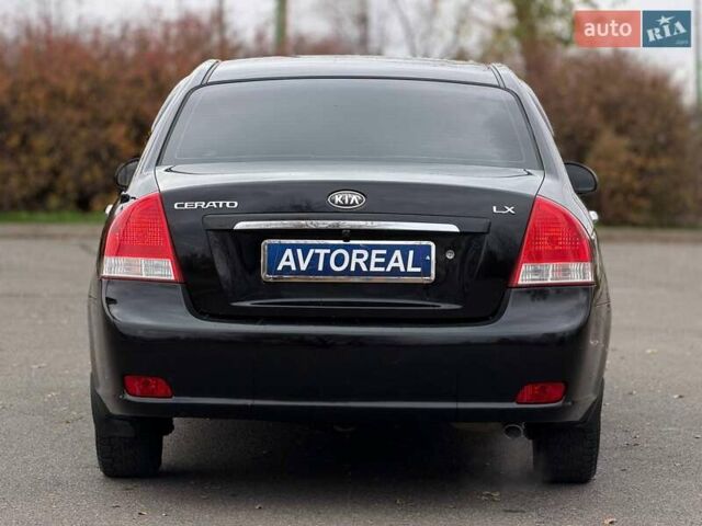 Чорний Кіа Черато, об'ємом двигуна 1.6 л та пробігом 224 тис. км за 4900 $, фото 18 на Automoto.ua