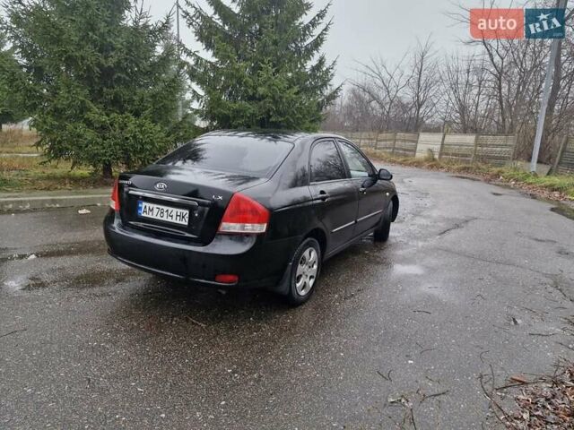 Черный Киа Черато, объемом двигателя 1.6 л и пробегом 280 тыс. км за 4300 $, фото 3 на Automoto.ua
