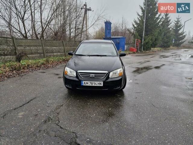 Черный Киа Черато, объемом двигателя 1.6 л и пробегом 280 тыс. км за 4300 $, фото 2 на Automoto.ua