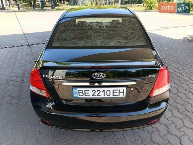 Чорний Кіа Черато, об'ємом двигуна 1.59 л та пробігом 219 тис. км за 4600 $, фото 14 на Automoto.ua