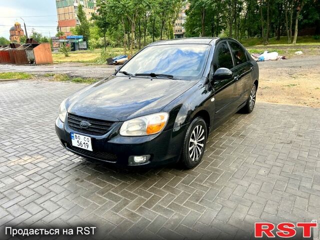 Черный Киа Черато, объемом двигателя 1.6 л и пробегом 187 тыс. км за 4999 $, фото 2 на Automoto.ua