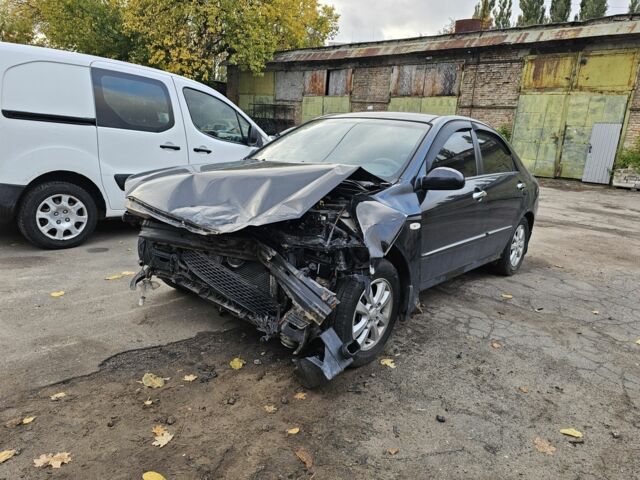 Чорний Кіа Черато, об'ємом двигуна 1.6 л та пробігом 200 тис. км за 1350 $, фото 2 на Automoto.ua