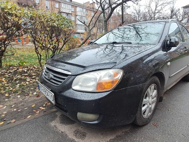 Черный Киа Черато, объемом двигателя 1.6 л и пробегом 258 тыс. км за 4300 $, фото 10 на Automoto.ua