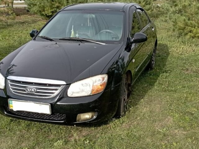 Черный Киа Черато, объемом двигателя 1.6 л и пробегом 380 тыс. км за 3700 $, фото 2 на Automoto.ua