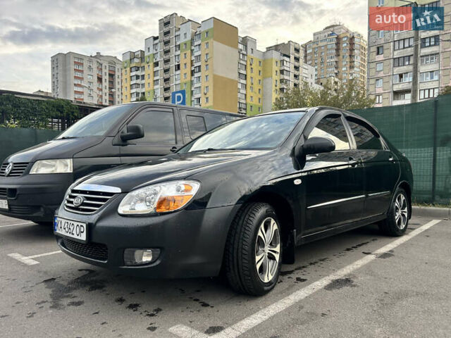 Черный Киа Черато, объемом двигателя 1.58 л и пробегом 350 тыс. км за 4500 $, фото 8 на Automoto.ua