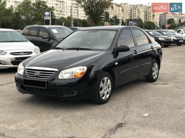 Черный Киа Черато, объемом двигателя 1.6 л и пробегом 113 тыс. км за 6950 $, фото 1 на Automoto.ua