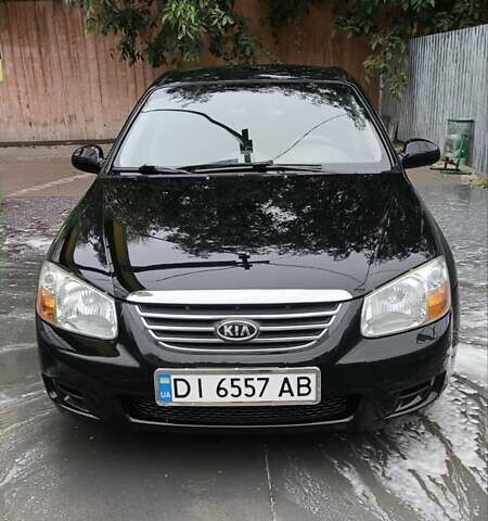 Черный Киа Черато, объемом двигателя 1.6 л и пробегом 192 тыс. км за 4250 $, фото 5 на Automoto.ua