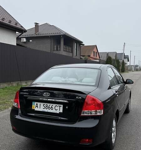 Черный Киа Черато, объемом двигателя 2 л и пробегом 186 тыс. км за 4999 $, фото 4 на Automoto.ua