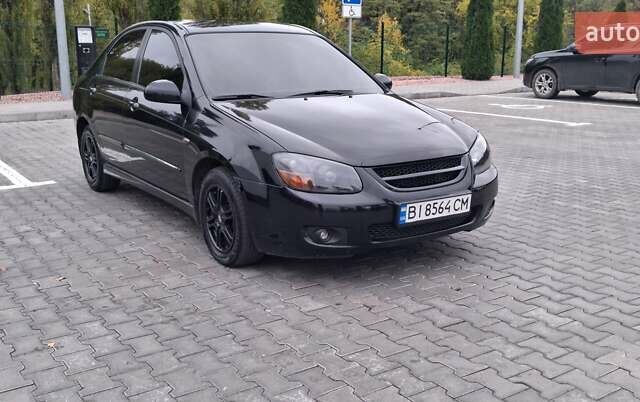 Кіа Черато 2008 у Кременчуге на Automoto.ua Чорний Кіа Черато, об'ємом двигуна 2 л та пробігом 193 тис. км за 5300 $, фото 1 на Automoto.ua