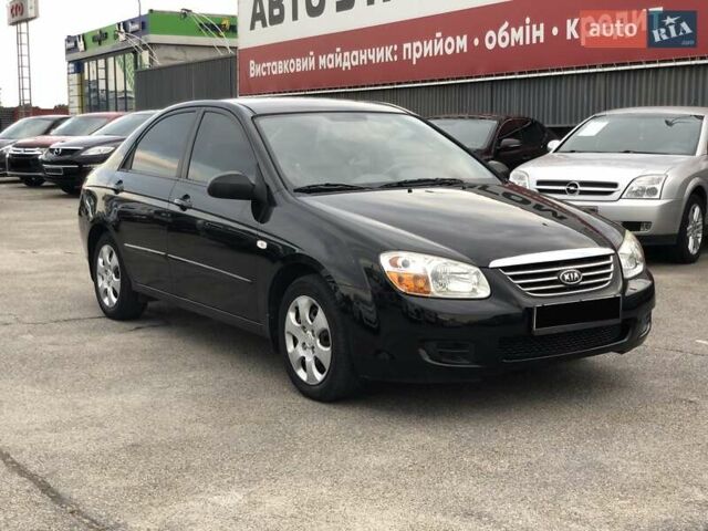 Черный Киа Черато, объемом двигателя 1.6 л и пробегом 113 тыс. км за 6950 $, фото 2 на Automoto.ua