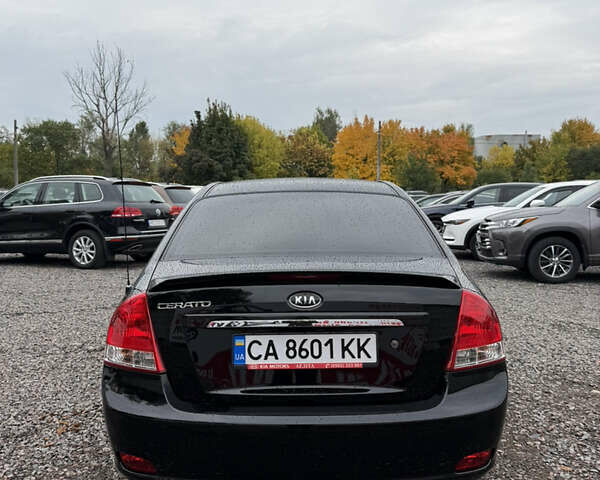 Черный Киа Черато, объемом двигателя 1.59 л и пробегом 16 тыс. км за 9500 $, фото 3 на Automoto.ua