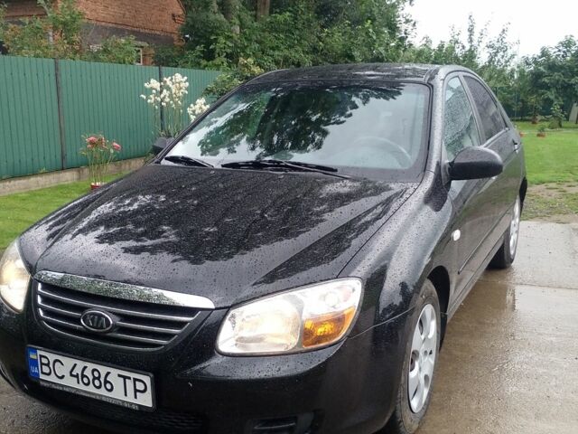 Черный Киа Черато, объемом двигателя 1.6 л и пробегом 208 тыс. км за 4700 $, фото 1 на Automoto.ua