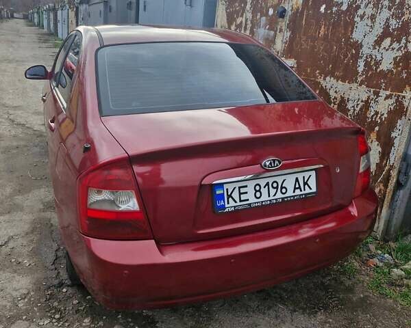 Красный Киа Черато, объемом двигателя 2 л и пробегом 233 тыс. км за 4700 $, фото 8 на Automoto.ua